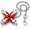 Universalus metalinis raktas skydams Knipex 00 11 06