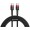 Kabelis USB C - USB C BASEUS CATKLF-G91 (1.0m, QC3.0, nailoninis, raudonas/juodas)