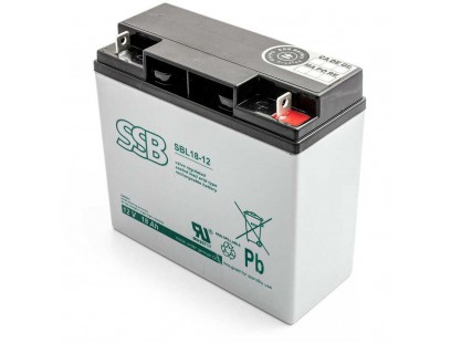 Akumuliatorius SSB SBL (18 Ah, 12V)