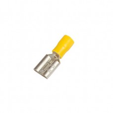 AFH-6/9.5 izoliuotas kištukinis lizdas (6mm², geltonas)