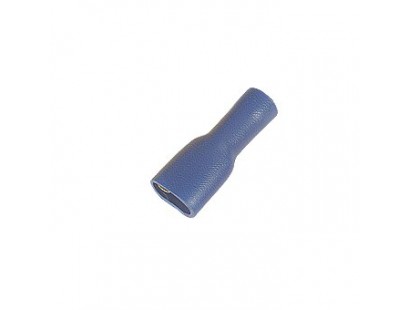 AFH/A-2.5 pilnai izoliuotas kištukinis lizdas (2.5mm², mėlynas)
