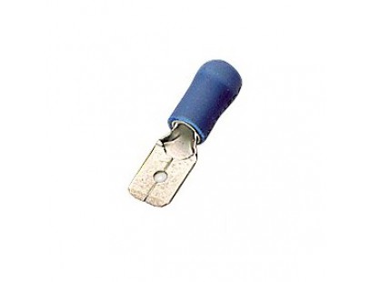 AFM-2.5 izoliuotas kištukas (2.5mm², mėlynas)