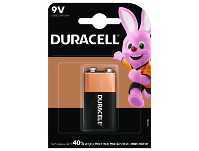 Baterija Duracell Alkaline Krona 6LR61/6LF22/9V (1 vnt.)