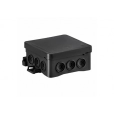 Hermetinė paskirstymo dėžutė Simet NS6 35346107 (juoda, 85x85x40mm, IP54)