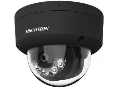 Hikvision dome DS-2CD2147G2H-LISUeF F2.8 (juoda, 4 MP, 30 m. IR; 30 LED, Hybrid Light)