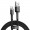 Kabelis USB A - USB C BASEUS CATKLF-UG1 (3.0m, QC3.0, nailoninis, pilkas/juodas)