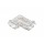 Skaidri COB kampinė jungtis LED juostoms GTV Poland LD-ZTKT8-COB (8mm)