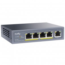 5 prievadų komutatorius CUDY GS1005P