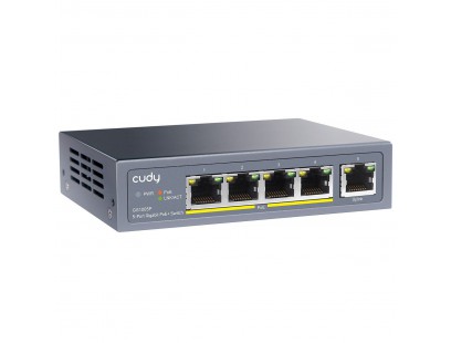 8 prievadų komutatorius CUDY GS1008PS2