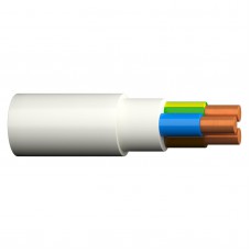 XPJ-HF C-pro 3x2.5 kabelis Prysmian Group (monolitas, XLPE, be halog., baltas, Cca, 250 m)