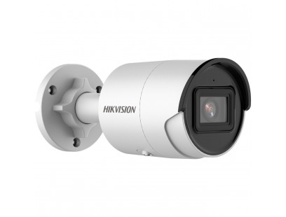 Hikvision bullet DS-2CD2083G2-IU F2.8 (balta, 8 MP, 40 m. IR, AcuSense)