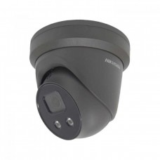 Hikvision dome DS-2CD2386G2-IU F2.8  (juoda, 8 MP, 30 m. IR, AcuSense)