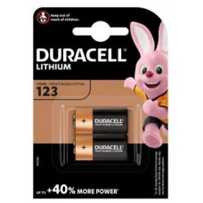 Baterija Lithium Duracell CR123 (2 vnt.)