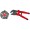 Antgalių užspaudimo replės Knipex 97 33 01 (su skirtingomis užspaudimo formomis)