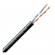 LAN tinklo kabelis ECG UTP 5e (lauko, PE, Fca, 305m, 24 AWG/0.51mm)