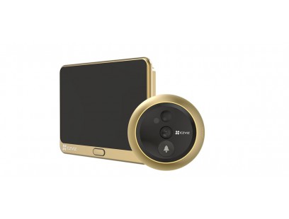 EZVIZ belaidžio durų skambučio komplektas CS-DP2C (2 MP, auksinis)