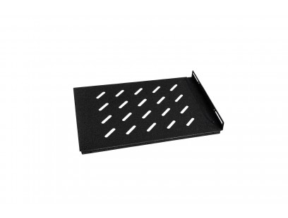 Universali 1U lentyna 19'' spintai (450 mm gylio, juoda) A-CB45