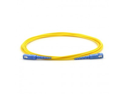 Optinis jungiamasis laidas SC/UPC-SC/UPC (SM, duplex, LSZH, 2mm, 20m)