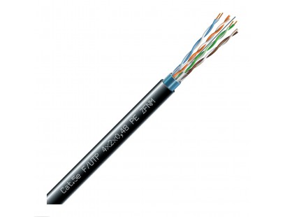LAN tinklo kabelis ECG FTP 6 (lauko, PE, Fca, 305m, 23 AWG/0.54mm)