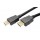 Goobay HDMI laidas (1m, UHD 2160p, padengtas auksu)