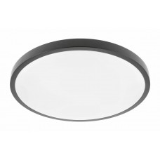 ATOL LED lubinis šviestuvas (juodas, 32W, 3000K, IP54) GTV LD-ATOL32W-WW-01