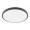 ATOL LED lubinis šviestuvas (juodas, 32W, 3000K, IP54) GTV LD-ATOL32W-WW-10