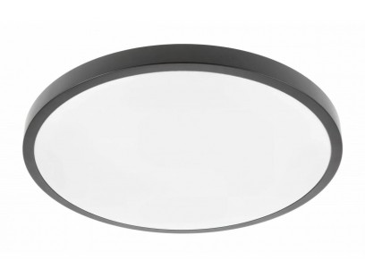 ATOL LED lubinis šviestuvas (juodas, 32W, 3000K, IP54) GTV LD-ATOL32W-WW-10