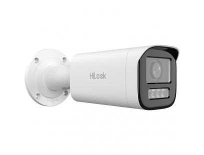 HiLook bullet IPC-B640HA-LZU F2.8-12 (balta, 4 MP, 50 m. IR, 50 m. LED, Hybrid Light)