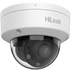 HiLook dome IPC-D640HA-LZU F2.8-12 (balta, 4 MP, 30 m. IR, 30 m. LED, Hybrid Light)
