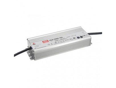Impulsinis maitinimo šaltinis LED 24V 320W 13.34A, PFC, IP67 dimeriuojamas, MEAN WELL, HLG-320H-24B