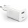 Sieninis įkroviklis BASEUS CCALL-BX02 (24W, USB, QC3.0, baltas)
