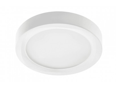 Šviestuvas lubinis apvalus baltas LOUIS LED (6W, 480lm, 4000K) GTV LD-LSNO06W-NB