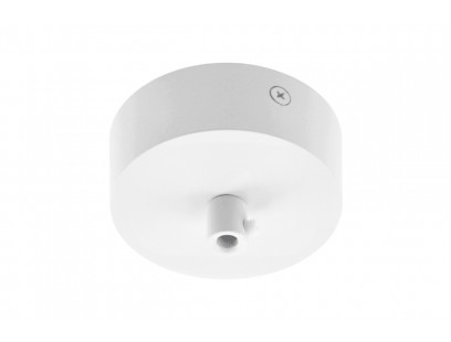 Šviestuvo pagrindas prie lubų apvalus GTV AE-MA8028-10 (Baltas, 80x28mm)