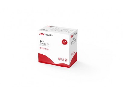 Kabelis ryšio Hik-vision UTP 6 (Gysla-0.55mm, ritė 305m) DS-1LN6-UU