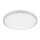 ATOL LED lubinis šviestuvas (32W, 2560lm, 3000K, sidabrinis, apvalus) GTV LD-ATOL32W-WW-02