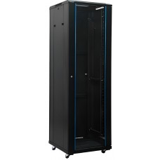 Komutacinė spinta 19'' pastatoma 42U 600x1000x2055mm (juoda, nesurinkta, IP20) A2-6042