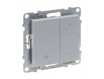 Dimeris aliuminis LED 75W SUNO Legrand 721378 (10 lempučių max, kaitrinės lempos - 75W)