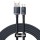 Kabelis USB A - USB C BASEUS CAJY000401 (1.2m, QC3.0, 100W, juodas)