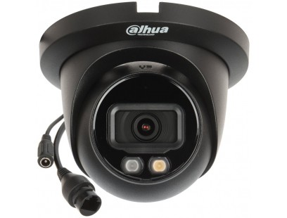 Dahua Dome IPC-HDW2449TM-S-IL-0280B F2.8 (Baltas, 4MP, 95°, IR+LED 30m, IP67, IK10)