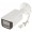 IP kamera Dahua Bullet HFW2449T-AS-IL-0360B F3.6 (Balta, 4MP, WizSense, IR 60m, LED 50m, IP67)