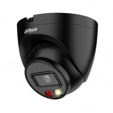 Dahua Dome IPC-HDW1439V-A-IL-0280B (juoda, 4 MP, F2.8, 30m IR + šviesa, IP67)