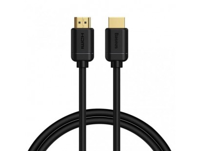 Kabelis HDMI-HDMI BASEUS CAKGQ-A01 (1.0m, HDMI 2.0, juodas, 4K 60Hz)