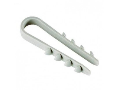 Kaištis BP apkabėlė 3-13mm Baltplast (100 vnt, balta)