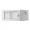 Komutacinė spinta 19'' pakabinama 15U 600x600mm (pilka, nesurinkta, IP20) ASP2-6615