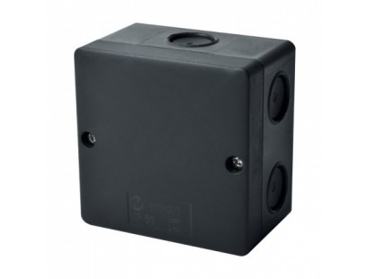 Hermetinė paskirstymo dėžutė Kopos KSK 80_FA (juoda, 81x81x54mm, IP66, UV atspari)
