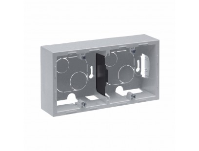 Virštinkinė dėžutė SUNO Legrand 721395 (2 mod., aliuminis)