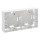 Virštinkinė dėžutė Niloe Step Legrand 863198 (balta, 2 mod.)