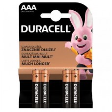 Baterija Duracell Alkaline LR03/AAA (4 vnt.)