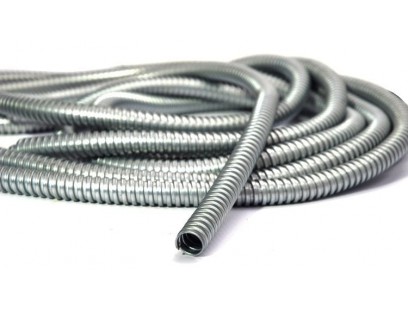 Gofruotas metalinis vamzdis D32 (ritė 25m)