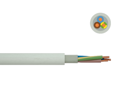 NHXMH-J 5x1.5 kabelis Faber (behalogeninis, XLPE, monolitinis, Dca, 500m)